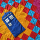 Illustration for article titled Daleks swarm the TARDIS on this delightful Doctor Who quilt